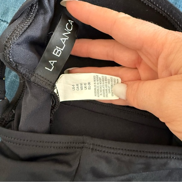 La Blanca Island Goddess One-Piece Swimsuit - size 6 - Picture 7 of 9